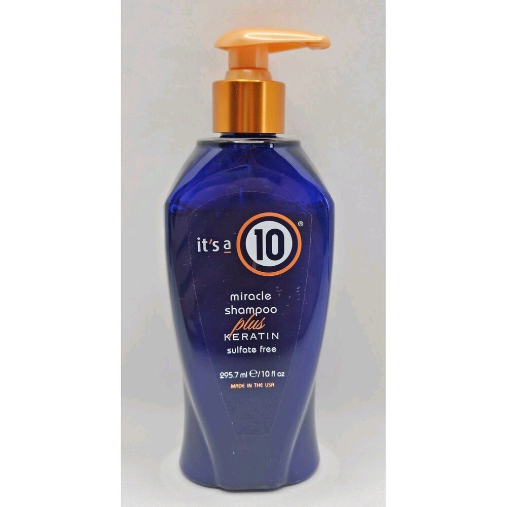It's A 10 Miracle Shampoo Plus Keratin  Sulfate Free 10 Fl Oz Pump Bottle